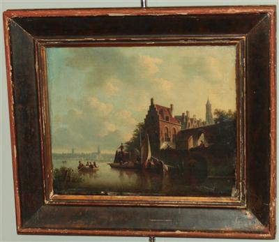Holländischer Künstler, 19. Jahrhundert - Antiquitäten & Bilder