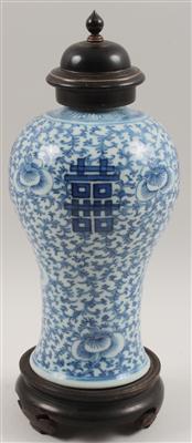Blau-weiße Vase, - Starožitnosti, Obrazy
