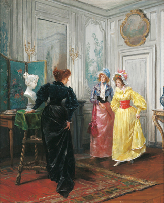 Jules Auguste Georges Cain - Starožitnosti, Obrazy
