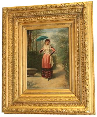 Künstler um 1880 - Starožitnosti, Obrazy