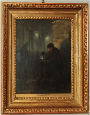 E. Fruhwirth, um 1890 - Starožitnosti, Obrazy