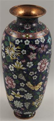 Cloisonné-Vase, - Antiques and Paintings