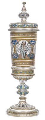 Deckelpokal, - Antiques and Paintings