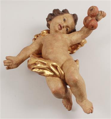 Putto mit Früchten, - Antiquariato e Dipinti