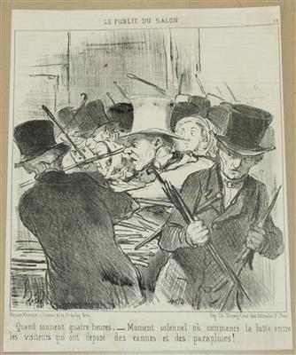 Honoré Daumier - Winterauktion - Antiquitäten,<br />Möbel und Bilder