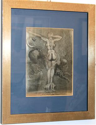 Ernst Fuchs * - Antiques and Paintings