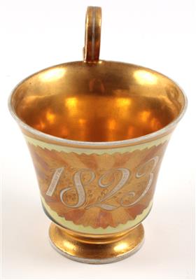 Tasse datiert 1823, - Antiquariato e Dipinti