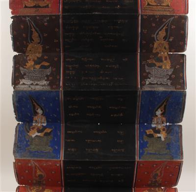 Manuskript mit dem Sutra von Phra Malai - Antiques and Paintings