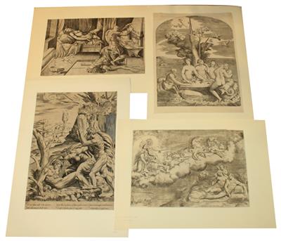 Konvolut Druckgraphik, 16. und 17. Jahrhundert - Antiquitäten & Bilder