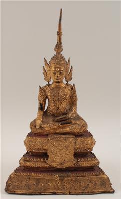 Figur des Buddha Shakyamuni Thailand, - Antiquariato e Dipinti