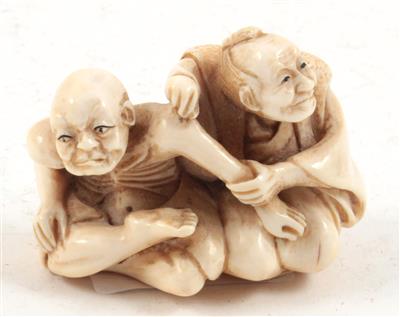 Netsuke, - Antiques and Paintings