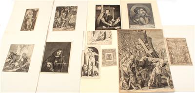 Konvolut Druckgraphik, 16. und 17. Jahrhundert - Sommerauktion - Bilder Varia, Antiquitäten, Möbel/ Design