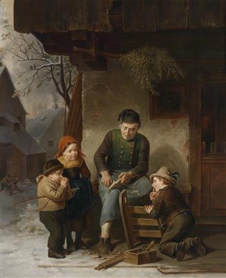 W. Geisler, 19. Jahrhundert - Sommerauktion - Bilder Varia, Antiquitäten, Möbel