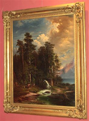 Adolf Deimel um 1860 - Sommerauktion - Bilder Varia, Antiquitäten, Möbel