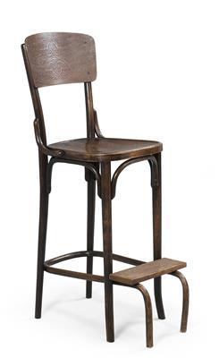 Hochstuhl ("Bureausessel"), Gebrüder Thonet - Sommerauktion - Bilder Varia, Antiquitäten, Möbel