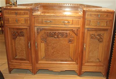 Art Deco Buffet um 1930/35, - Antiques and Paintings