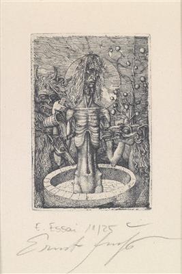 Ernst Fuchs * - Antiquitäten & Bilder - Schwerpunkt: Grafiken, Zeichnungen und Aquarelle - 20. & 19. Jahrhundert