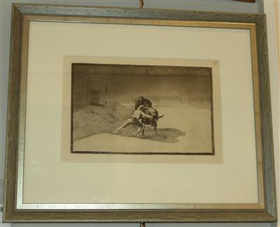 Francisco Goya y Lucientes - Winter-Auktion (Antiquitäten, Bilder, Möbel, Teppiche, Design)
