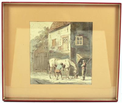 Holländische Schule, 18. Jahrhundert - Winter-Auktion (Antiquitäten, Bilder, Möbel, Teppiche, Design)