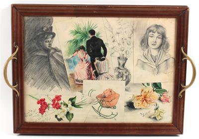 Künstler, 19. Jahrhundert - Winter-Auktion (Antiquitäten, Bilder, Möbel, Teppiche, Design)