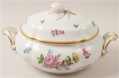 Deckelterrine, - Antiques and Paintings