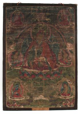 Thangka des Padmasambhava - Antiquariato e Dipinti
