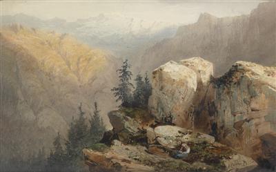 Alexandre Calame - Antiques and Paintings