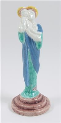 Statuette Madonna mit Kind, Wandrelief Madonna, - Starožitnosti, Obrazy