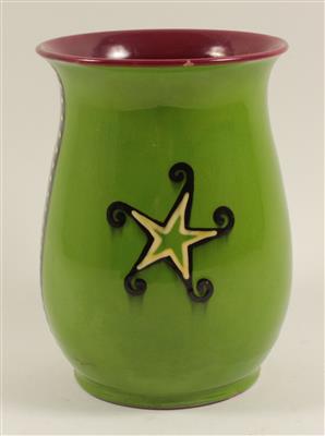 Vase aus österreichischer Keramik, - Antiquitäten & Bilder