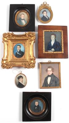 Konvolut, Miniaturen, 19. Jahrhundert - Antiquitäten & Bilder