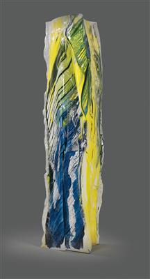 "Wächter"-Lichtobjekt (gelb), Serie 121, Adalbert Gans * - Saisonabschluß-Auktion Bilder Varia, Antiquitäten, Möbel, Teppiche und Design