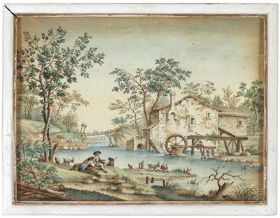 Holländische Schule, Ende 18. Jahrhundert - Saisonabschluß-Auktion Bilder Varia, Antiquitäten, Möbel, Teppiche und Design
