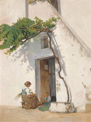 Italienische Schule Anfang 19. Jahrhundert - Saisonabschluß-Auktion Bilder Varia, Antiquitäten, Möbel, Teppiche und Design