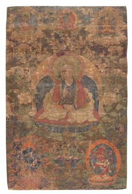 Zwei tibetische Thangkas - Antiquariato e Dipinti