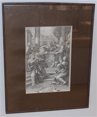 Cornelis Bloemaert - Sommerauktion - Bilder Varia, Antiquitäten, Möbel/ Design