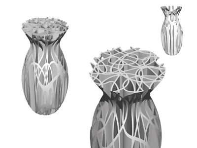 "010 Vase", Pini Leibovich, - Sommerauktion - Bilder Varia, Antiquitäten, Möbel/ Design