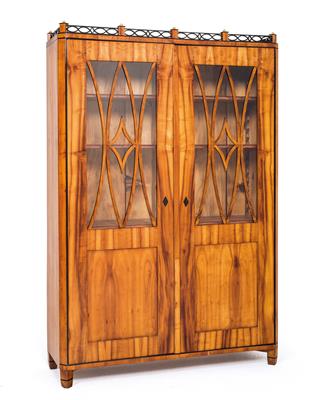 Biedermeier Vitrinenschrank, - Sommerauktion - Bilder Varia, Antiquitäten, Möbel/ Design