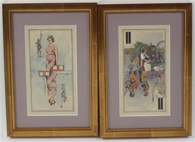 H. Ableidinger, Anfang 20. Jahrhundert - Saisonabschluß-Auktion Bilder, Möbel und Antiquitäten