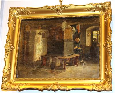 Künstler um 1890 - Saisonabschluß-Auktion Bilder, Möbel und Antiquitäten