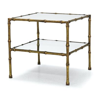 A side table in bamboo look, - Selected by Hohenlohe