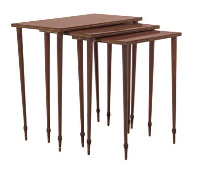 A nest of tables, - Selected by Hohenlohe