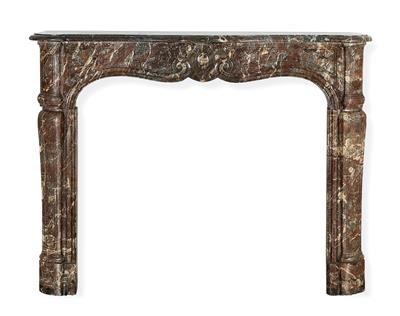 A fireplace surround, - Selected by Hohenlohe