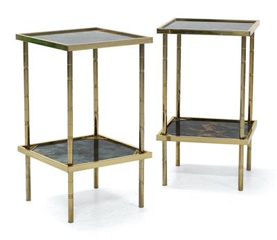 Two side tables / bedside tables, - Selected by Hohenlohe