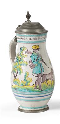 A Pear-Shaped Stein (Birnkrug), Gmunden, First Half of the 19th Century - Antiquariato e mobili