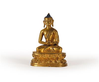 A Buddha Amithaba, Tibet, 15th Century - Asian Art, Works of Art and Furniture