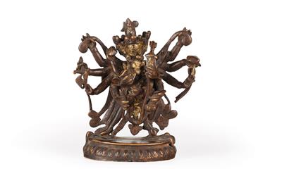 A Cakrasamvara, Tibet, 19th Century - Asian Art, Works of Art and Furniture