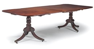 An English Extending Dining Table, - Asian Art, Works of Art and Furniture