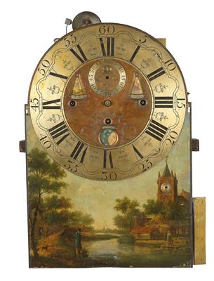 A Baroque Longcase Clock from Holland, - Asian Art, Works of Art and Furniture