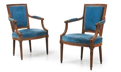 A Pair of Armchairs, - Starožitnosti