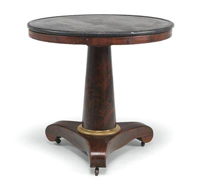 A Round French Centre Table, - Asian Art, Works of Art and Furniture